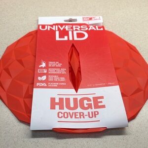 GIR silicone universal lid 12.5” diameter, NEW
